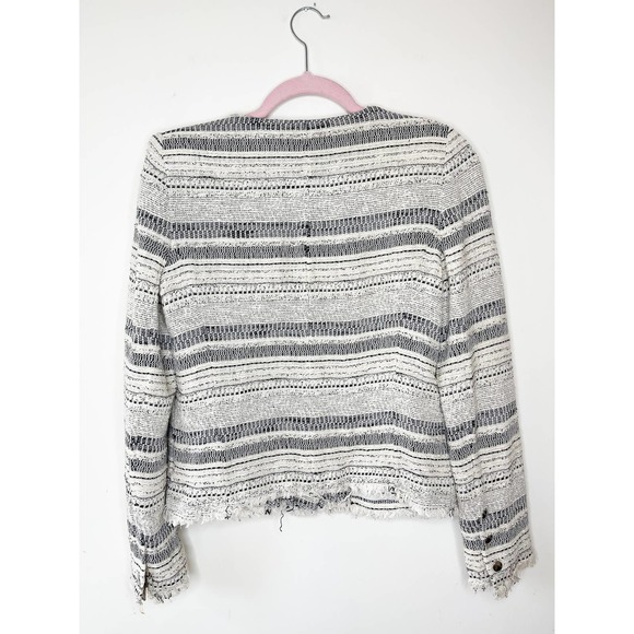 IRO Lizzie Boucle Tweed Jacket Size 2 - Picture 7 of 7